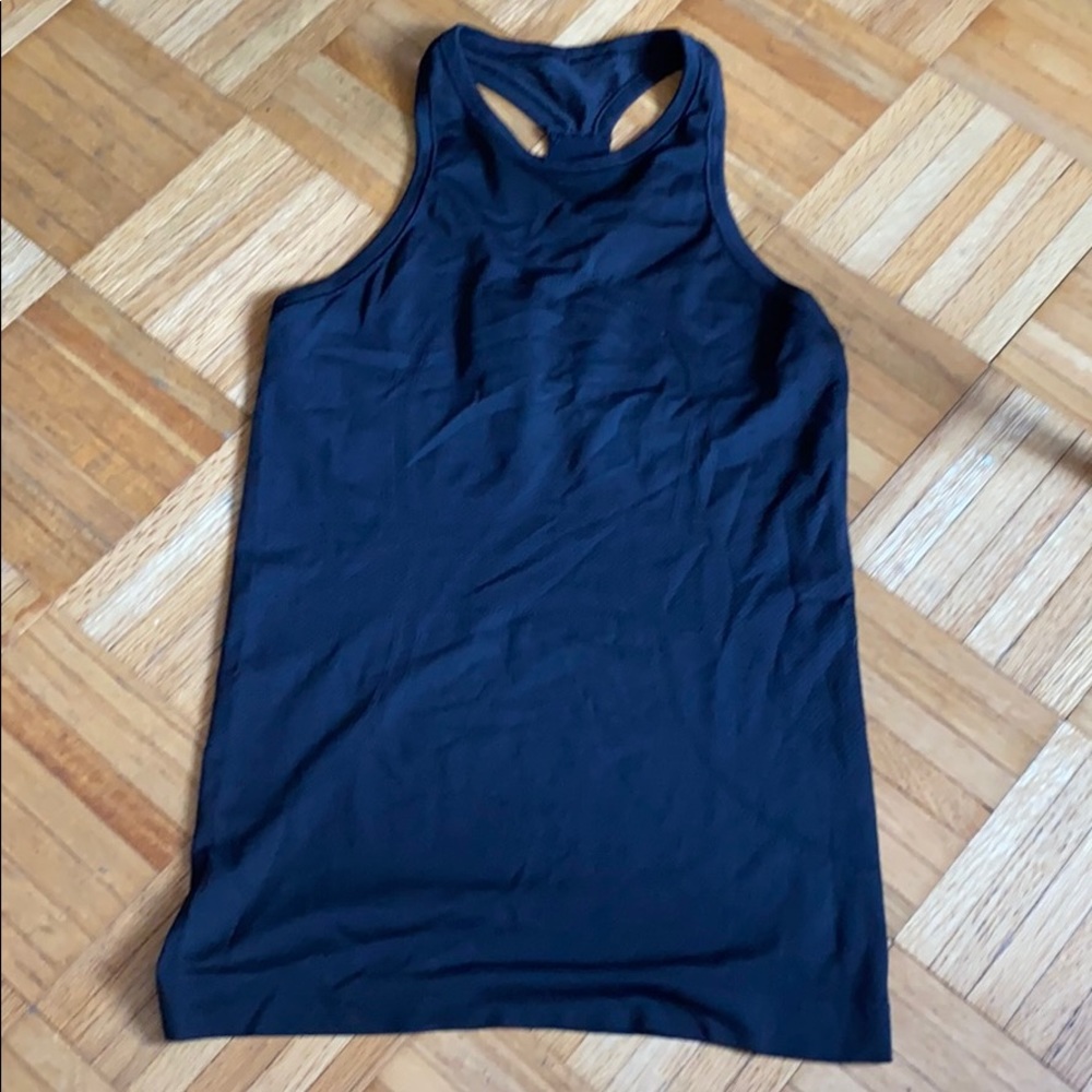 Lululemon Black Racerback Tank Size 4